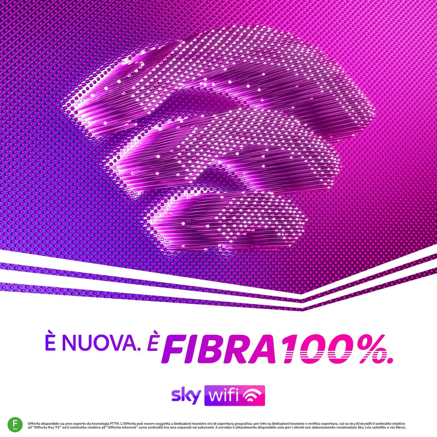 𝐂𝐨𝐧 𝐥𝐚 𝐧𝐮𝐨𝐯𝐚 𝐅𝐢𝐛𝐫𝐚 #𝐒𝐤𝐲 𝐩𝐨𝐭𝐫𝐚𝐢 𝐠𝐨𝐝𝐞𝐫𝐞 𝐝𝐞𝐥𝐥𝐚 𝐜𝐨𝐧𝐧𝐞𝐬𝐬𝐢𝐨𝐧𝐞 𝐚𝐭𝐭𝐮𝐚𝐥𝐦𝐞𝐧𝐭𝐞  𝐩𝐢𝐮' 𝐩𝐨𝐭𝐞𝐧𝐭𝐞 𝐬𝐮𝐥 𝐦𝐞𝐫𝐜𝐚𝐭𝐨!